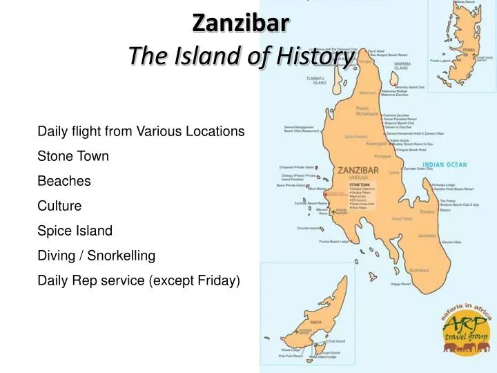 zanzibar the island of history