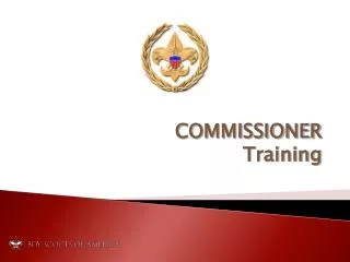 COMMISSIONER Training