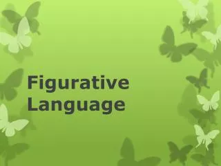 figurative language
