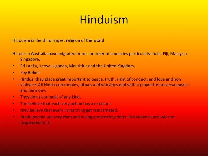 PPT - Hinduism PowerPoint Presentation, Free Download - ID:2463107