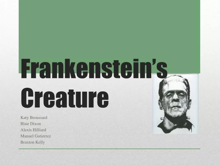 frankenstein s creature