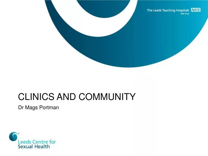 clinics and community