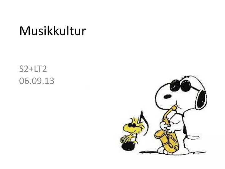 musikkultur