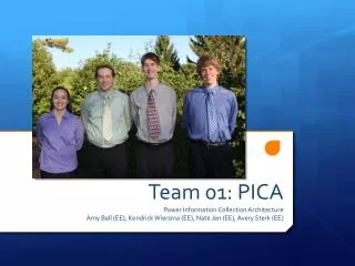 Team 01: PICA