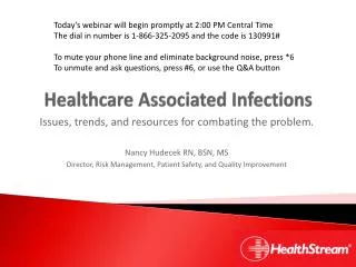 healthcare associated infections
