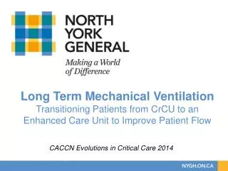 CACCN Evolutions in Critical Care 2014