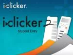 Essential i>clicker2 Remote Purchase for Your Class Participation - slide 1