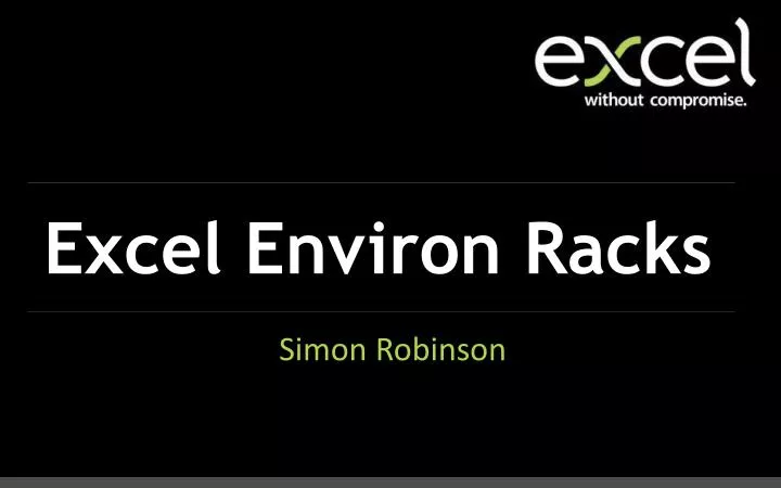 excel environ racks