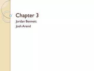 Chapter 3