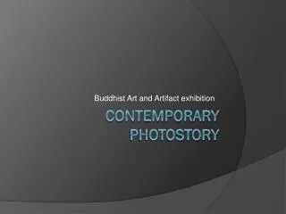 Contemporary Photostory