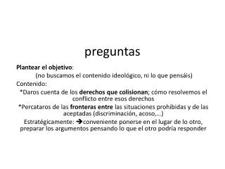 preguntas