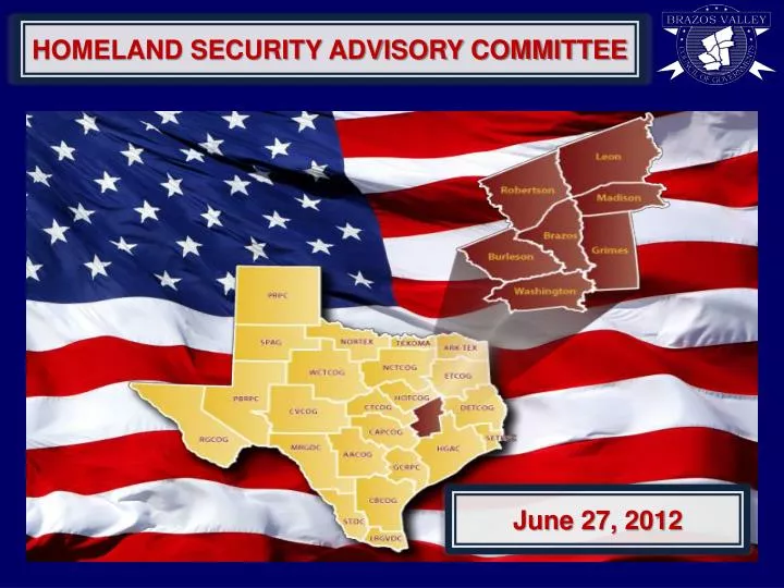 homeland security advisory committee
