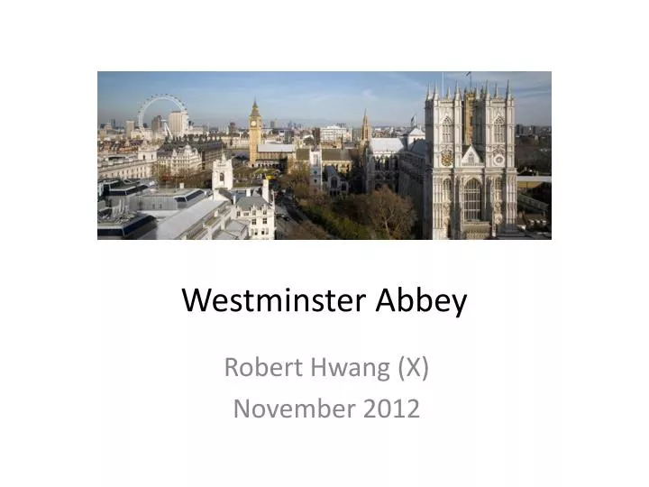 westminster abbey