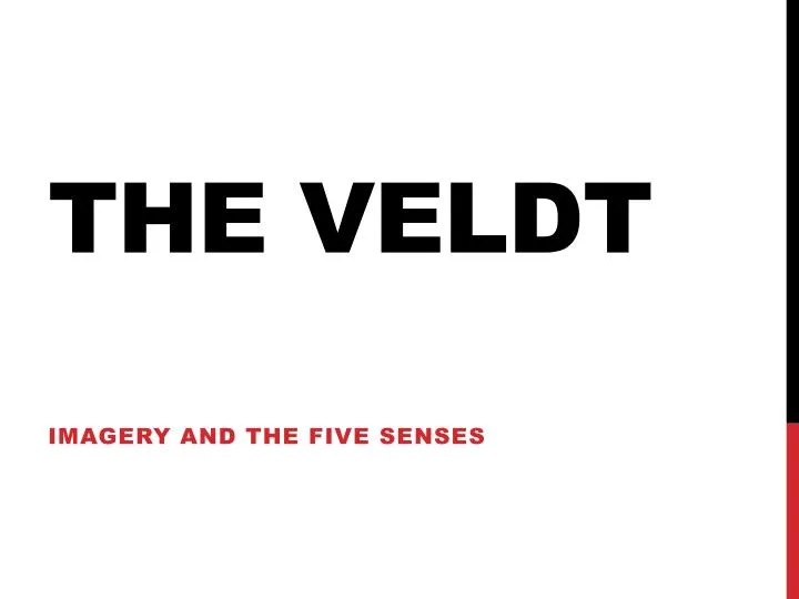 the veldt