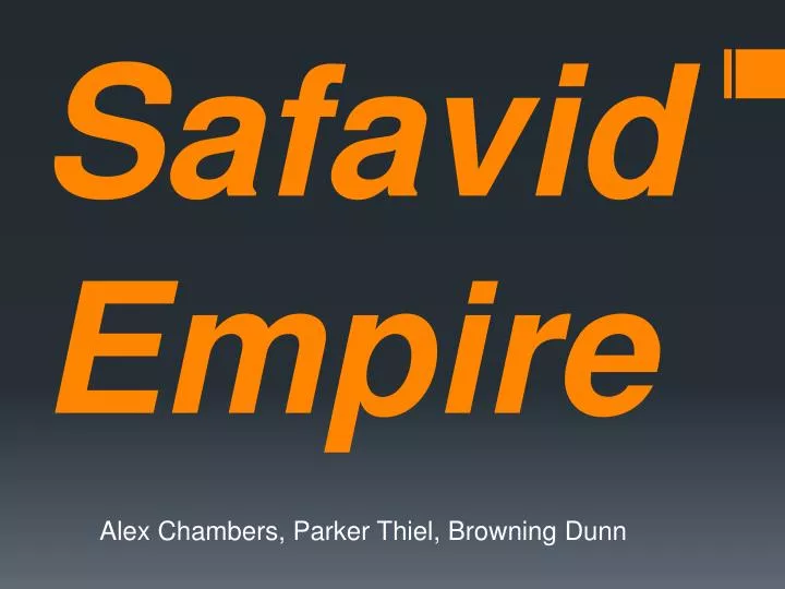 safavid empire