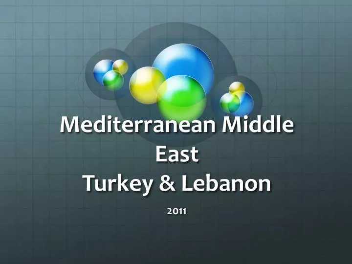 mediterranean middle east turkey lebanon