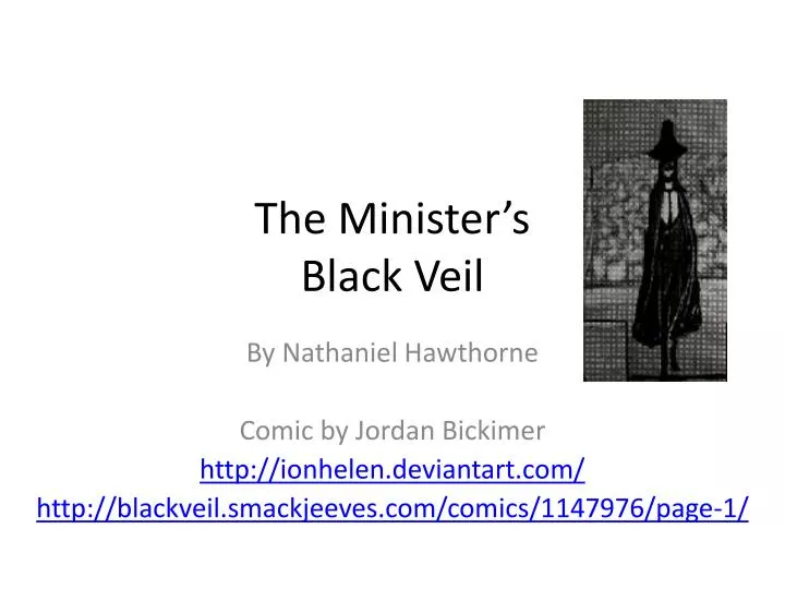 the minister s black veil