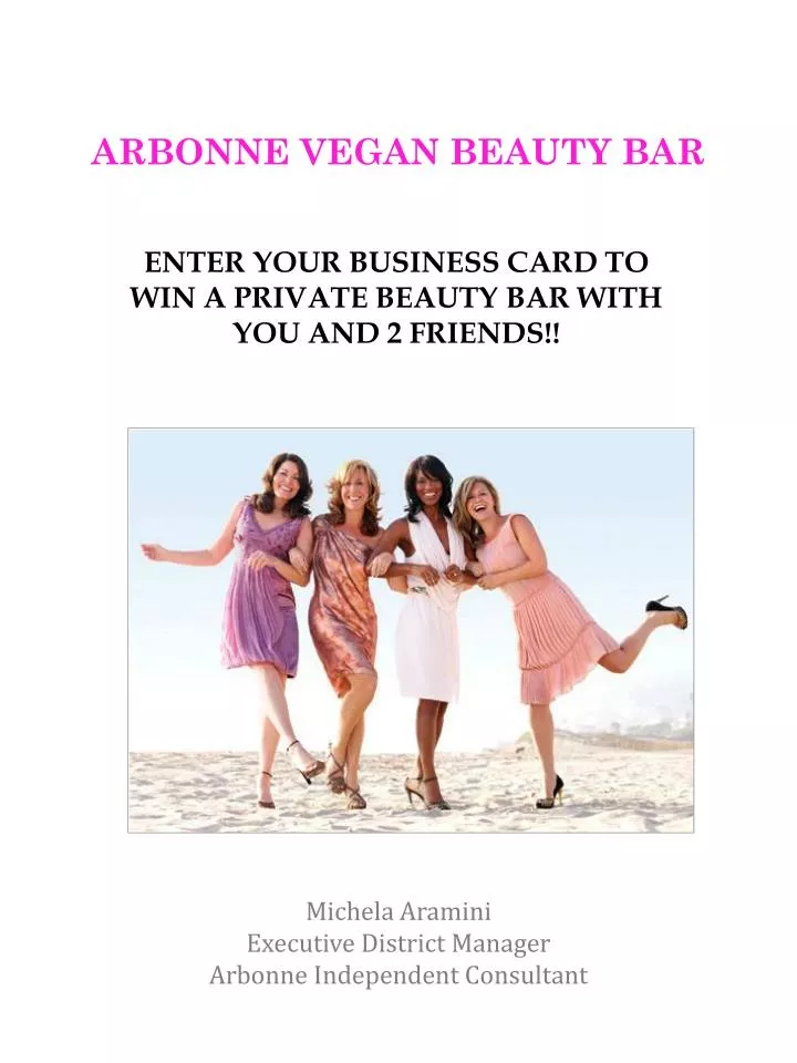 arbonne vegan beauty bar