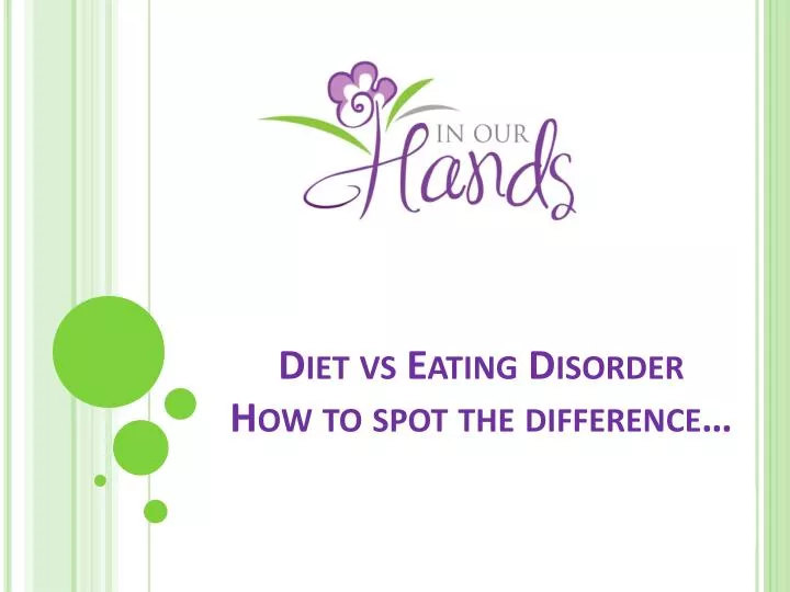diet vs eating disorder how to spot the difference