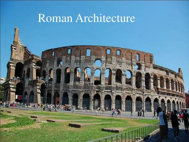 PPT - Roman Architecture PowerPoint Presentation, free download - ID ...