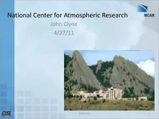 National Center for Atmospheric Research