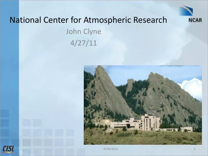 national center for atmospheric research
