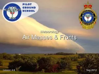 Meteorology Air Masses &amp; Fronts