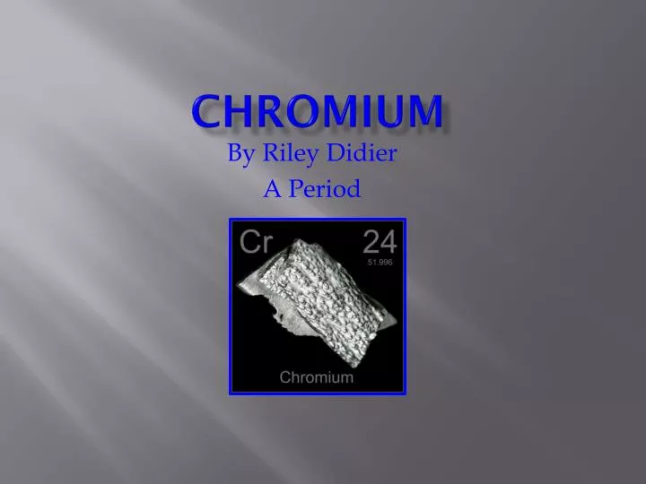 chromium