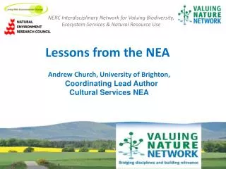 Lessons from the NEA
