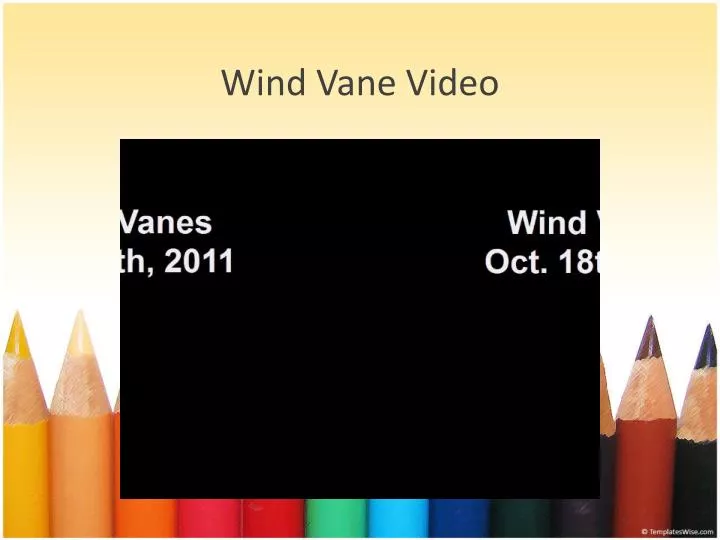 wind vane video