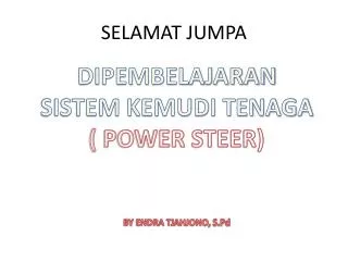 selamat jumpa