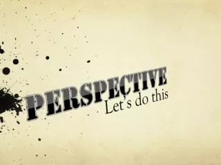 perspective