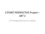 2 POINT PERSPECTIVE Project – ART 2 - slide 1
