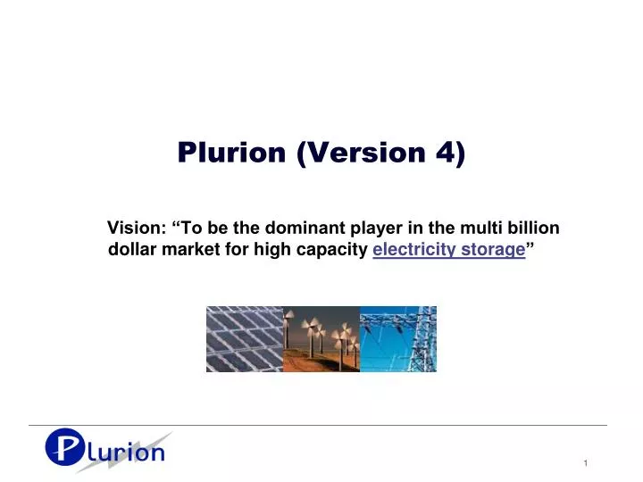 plurion version 4