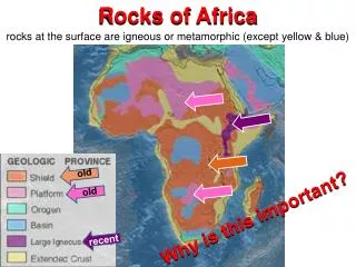 Rocks of Africa