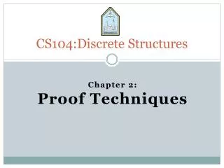 CS104:Discrete Structures