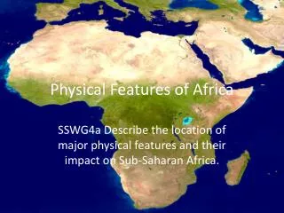 Physical Features of Africa