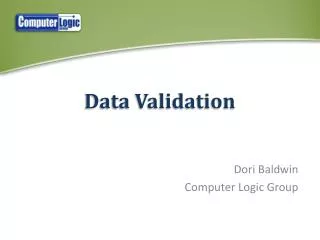 Data Validation