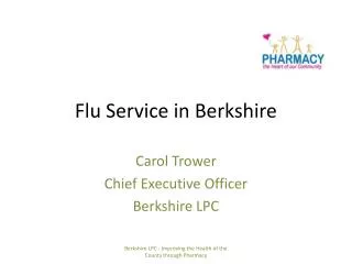 Flu Service in Berkshire