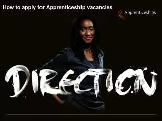 How to apply for Apprenticeship vacancies