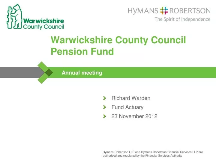 warwickshire county council pension fund