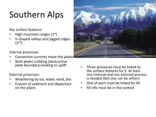 southern alps