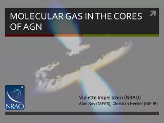 MOLECULAR GAS IN THE CORES OF AGN