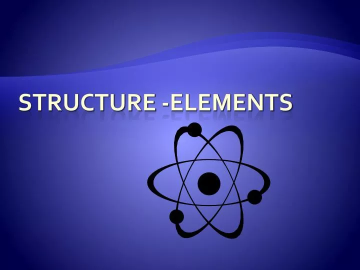 structure elements