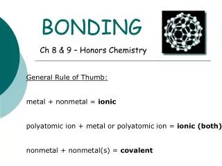bonding