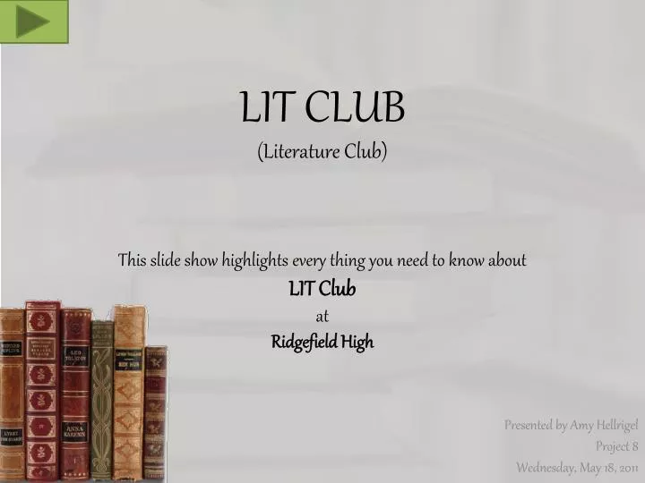 lit club literature club