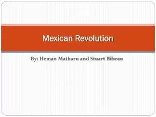 Mexican Revolution