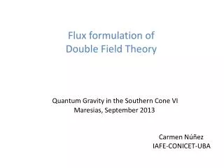 Flux formulation of Double Field Theory