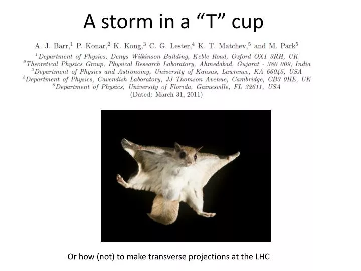 a storm in a t cup