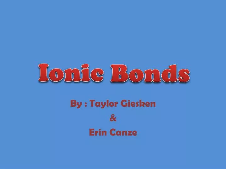 bonds